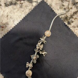 Pandora 14k gold and Silver Charms